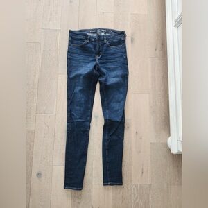 American Eagle Outfitters Dark Indigo Skinny Jeans - Women